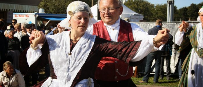 Volksdansen tjonger